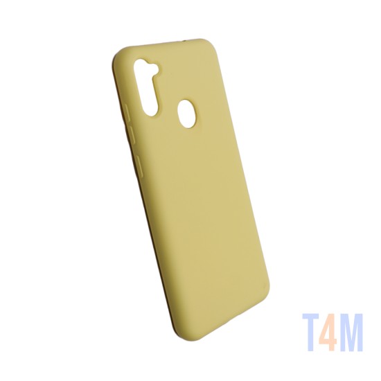 Silicone Case for Samsung Galaxy A11/M11 Yellow